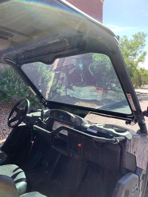 Photo of Yamaha Viking 700, EPS & VI Front Windshield (2014+) by Dirt Warrior Accessories - Premium Windshields for UTVs / Side by Sides
