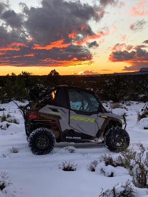 Polaris RZR 900/1000 Trail Cab Enclosure "THE VAULT" Upper Side Doors & Panels (Patent Pending)(2021+)