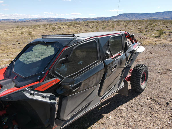 Photo of Can-Am X3 4-Seat Cab Enclosure "THE VAULT" Upper Side Doors & Panels (patent pending) (2017+) by Dirt Warrior Accessories - Premium Cab Enclosures for UTVs / Side by Sides