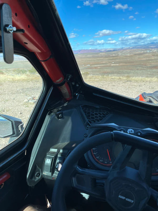 Photo of Can-Am X3 4-Seat Cab Enclosure "THE VAULT" Upper Side Doors & Panels (patent pending) (2017+) by Dirt Warrior Accessories - Premium Cab Enclosures for UTVs / Side by Sides