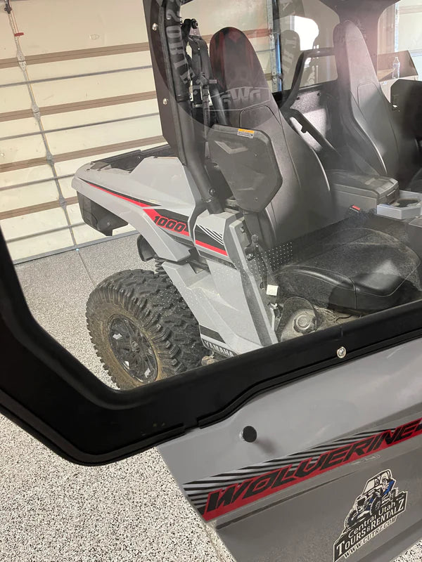 Photo of Yamaha RMAX 2-Seat Cab Enclosure "The Vault" Upper Side Doors & Panels (2021+) (Patent Pending) by Dirt Warrior Accessories - Premium Cab Enclosures for UTVs / Side by Sides