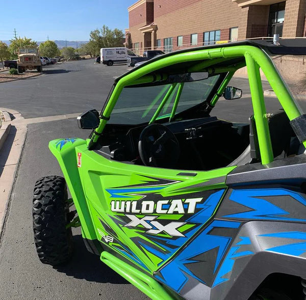 Photo of Textron Wildcat XX Full Glass Windshield (2018-2020) by Dirt Warrior Accessories - Premium Windshields for UTVs / Side by Sides