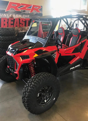 Polaris RZR Turbo S Full Glass Windshield (2018+)