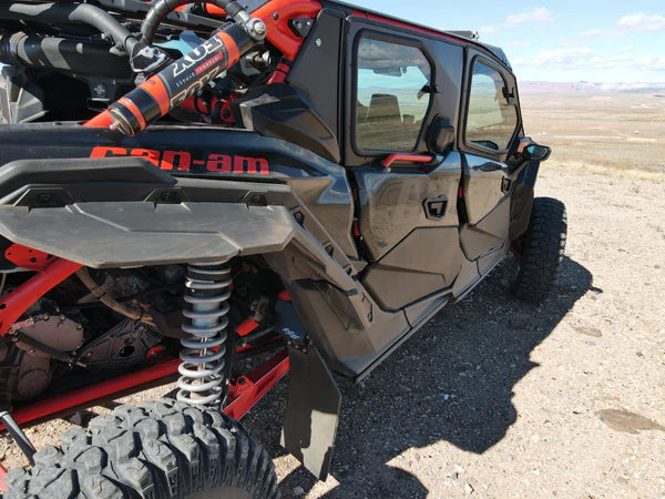 Photo of Can-Am X3 4-Seat Cab Enclosure "THE VAULT" Upper Side Doors & Panels (patent pending) (2017+) by Dirt Warrior Accessories - Premium Cab Enclosures for UTVs / Side by Sides