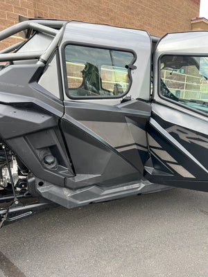 POLARIS RZR PRO R 4-SEAT Cab Enclosure "THE VAULT" Upper Side Doors & Panels (Patent Pending)