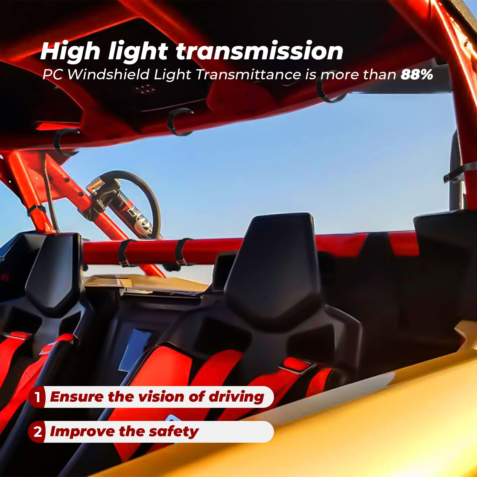 Photo of Soft Cab Enclosures and rear windshield for Can-Am Maverick X3 by Kemimoto - Premium for UTVs / Side by Sides