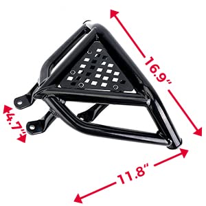 Photo of Kemimoto Front Bumper Guard for Yamaha Raptor 700/ 700R by Kemimoto - Premium for UTVs / Side by Sides