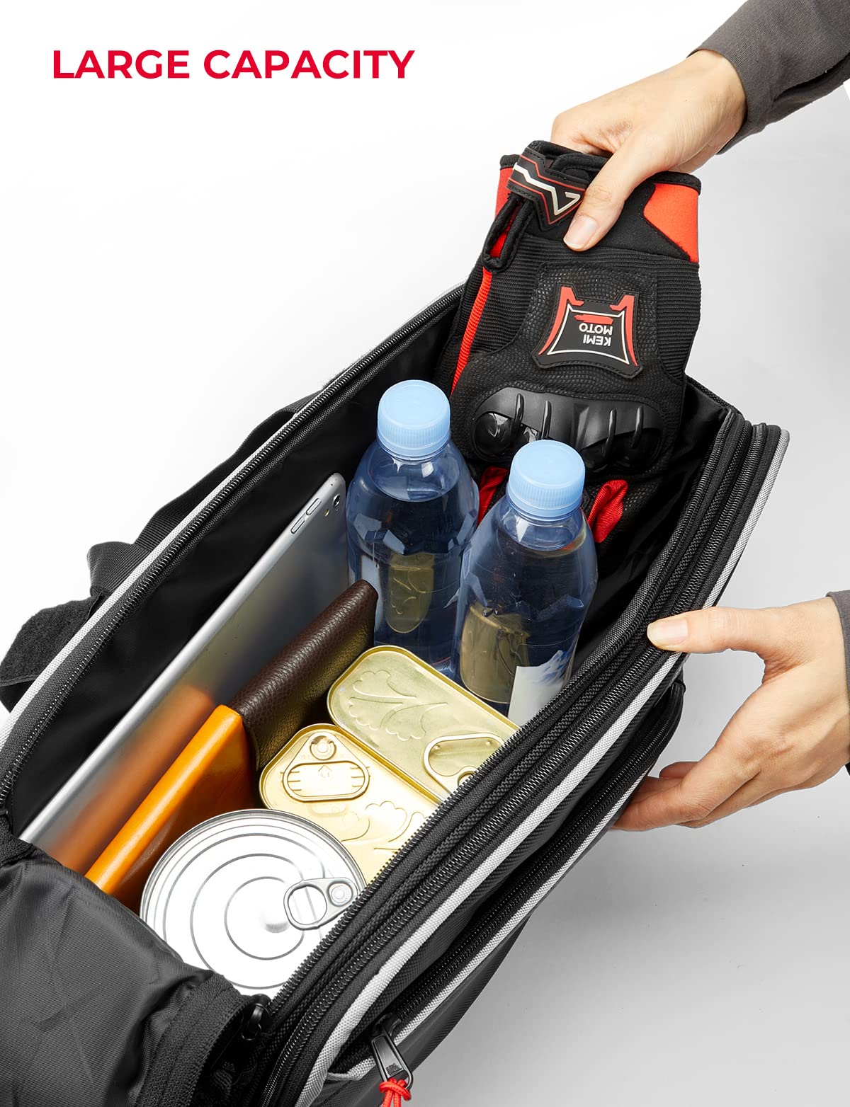 Photo of Saddlebags Waterproof 30L (15L*2) for Grom by Kemimoto - Premium for UTVs / Side by Sides