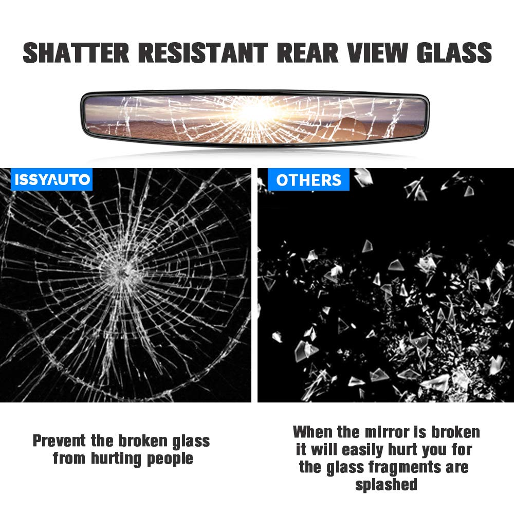 Photo of UTV Mirror with ShatterProof Tempered Glass and 1.75" Clamp Fit Polaris RZR by Kemimoto - Premium for UTVs / Side by Sides