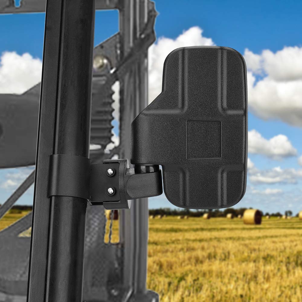 Photo of Adjustable Side Mirrors with Bypass for Ranger/ General/ Defender/ Maverick Trail by Kemimoto - Premium for UTVs / Side by Sides