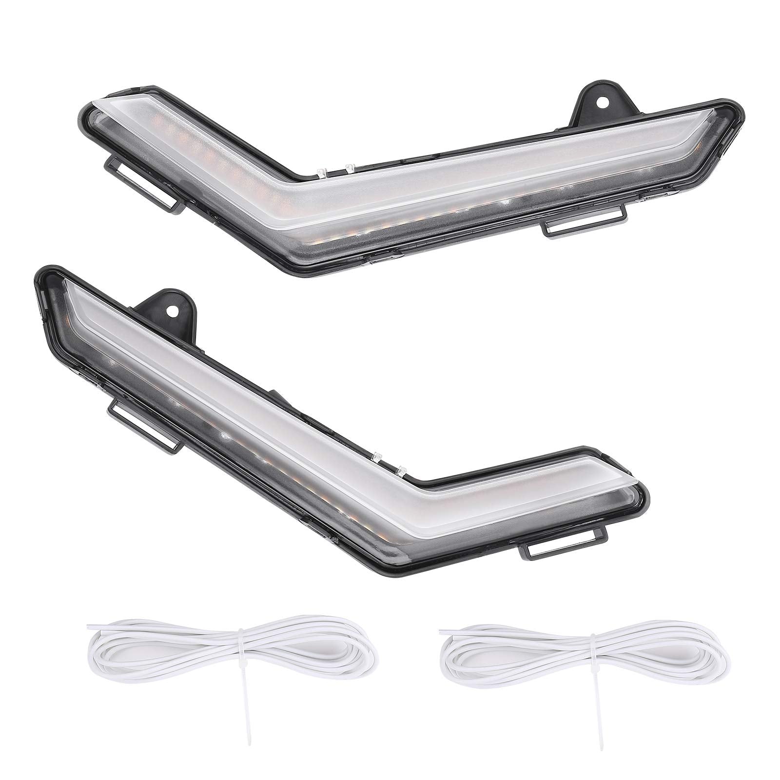 Photo of LED DRL Front Signal Light for Can am Defender HD10|9|8|7|5 by Kemimoto - Premium for UTVs / Side by Sides