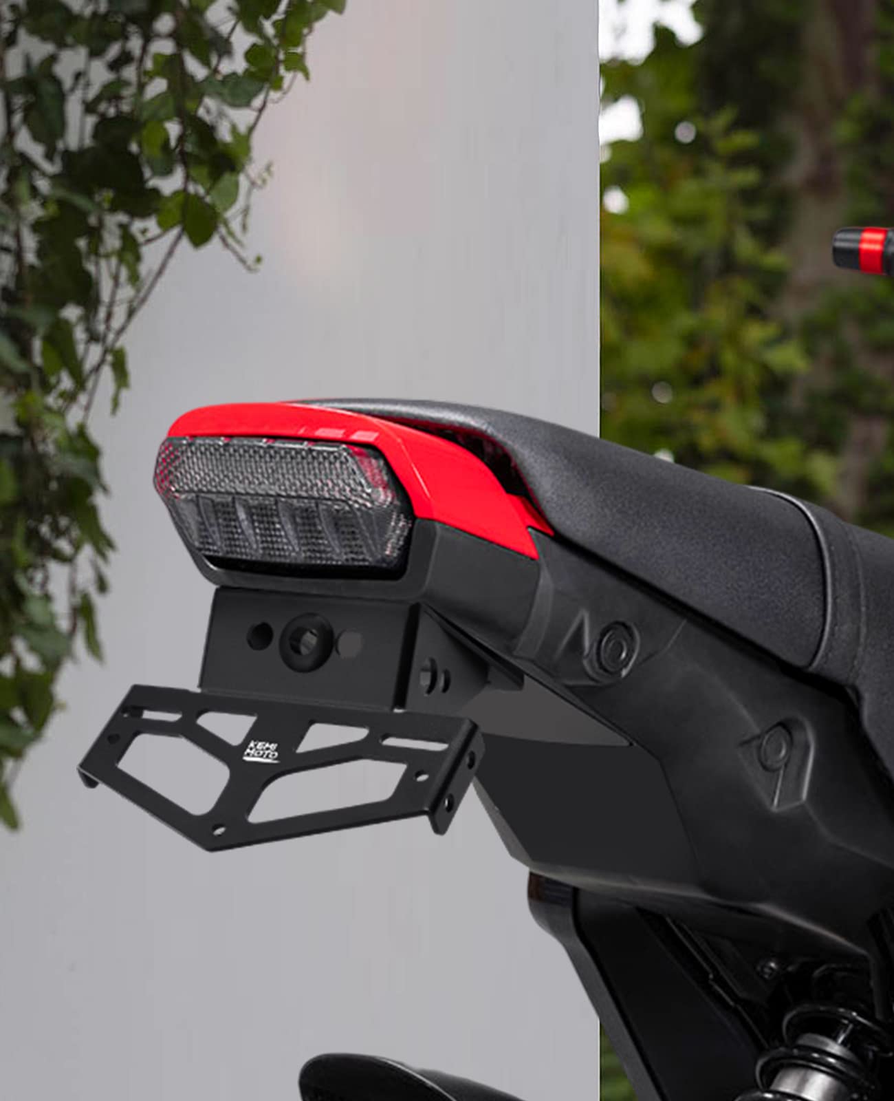 Photo of License Plate Bracket for Grom MSX125 (2022-2025) by Kemimoto - Premium for UTVs / Side by Sides