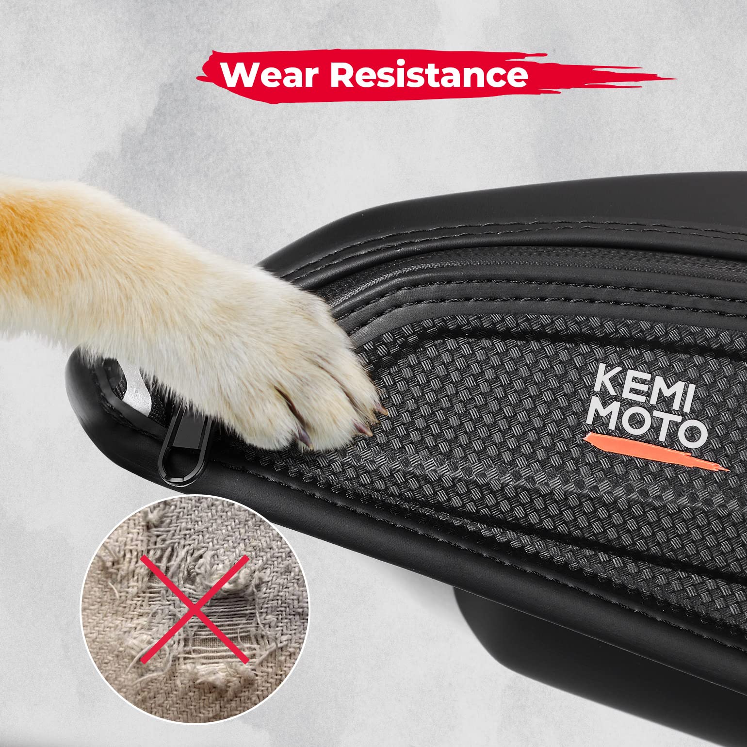 Photo of Half Cover & 2pcs Dashboard Bags for Polaris Slingshot by Kemimoto - Premium for UTVs / Side by Sides