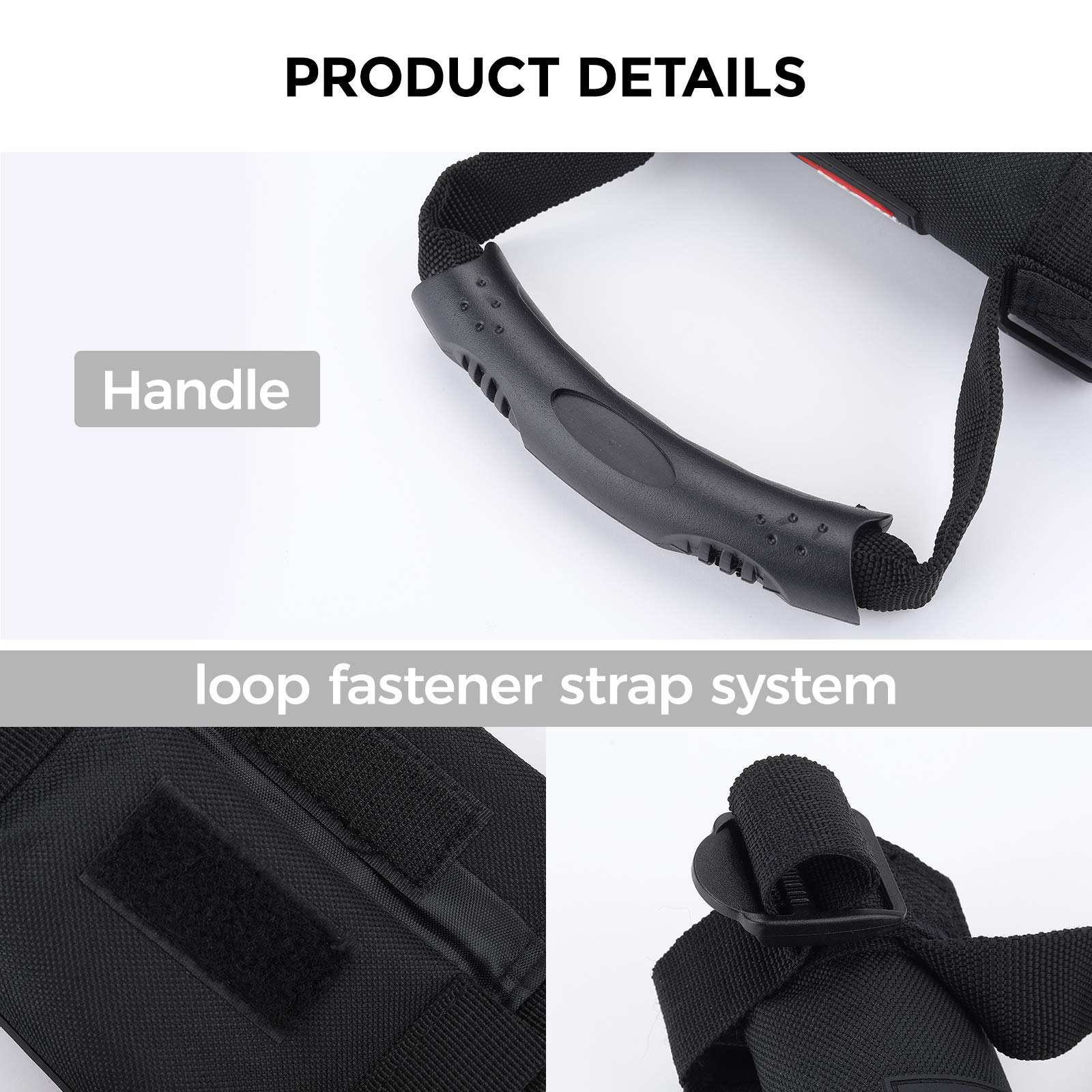 Photo of UTV Grab Handles Grip (2 Pack ) by Kemimoto - Premium for UTVs / Side by Sides