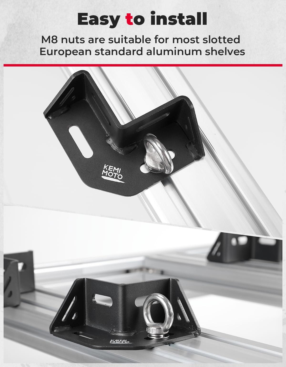 Photo of Universial 4PCS Platform Cargo Corner Brackets by Kemimoto - Premium for UTVs / Side by Sides