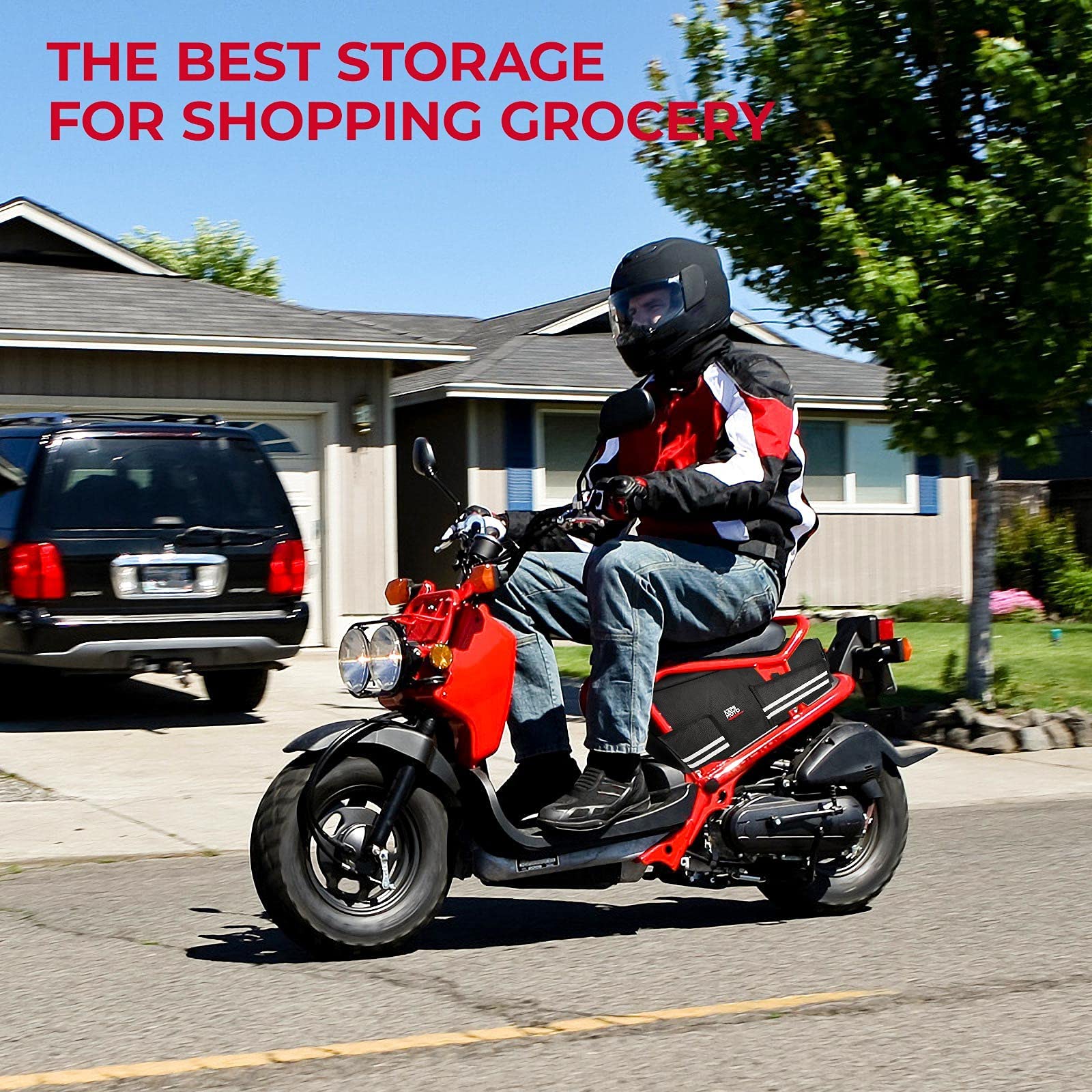 Photo of Under Seat Storage Bag for Ruckus 2010-2024 by Kemimoto - Premium for UTVs / Side by Sides