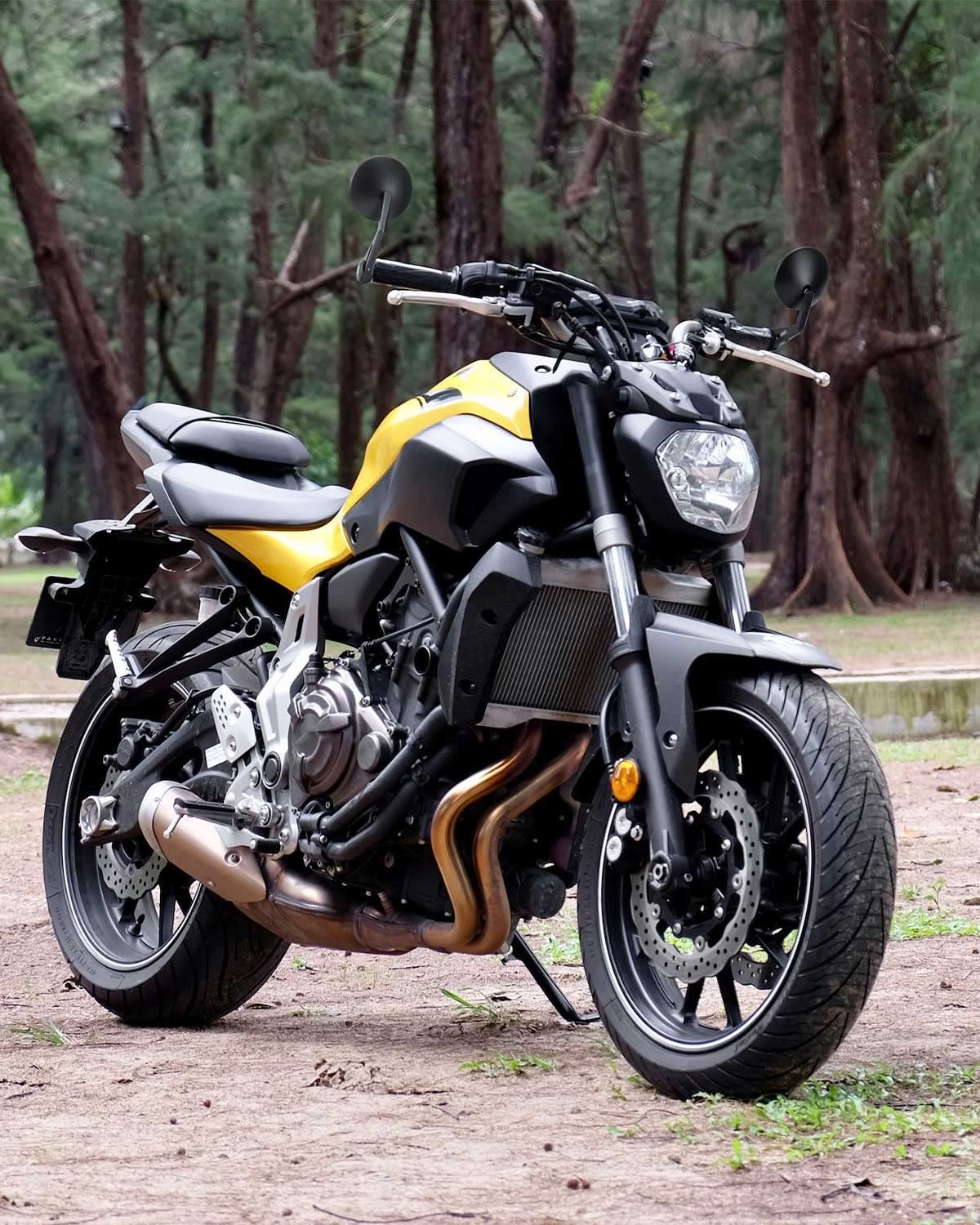 Photo of Universal Motorcycle Bar End Mirrors by Kemimoto - Premium for UTVs / Side by Sides
