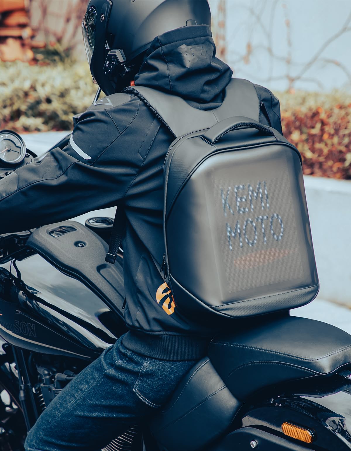 Photo of LED Backpack with DIY Programming for Motorcycle Travel and Camping by Kemimoto - Premium for UTVs / Side by Sides