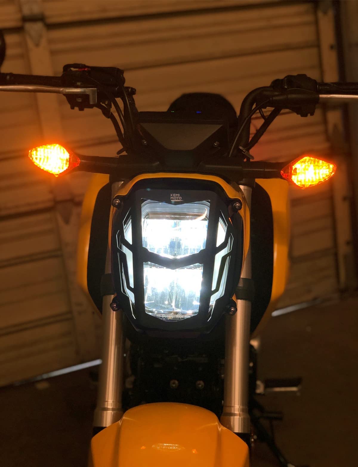Photo of Kemimoto Front Headlight Cover for GROM MSX125 2022-2024 by Kemimoto - Premium for UTVs / Side by Sides