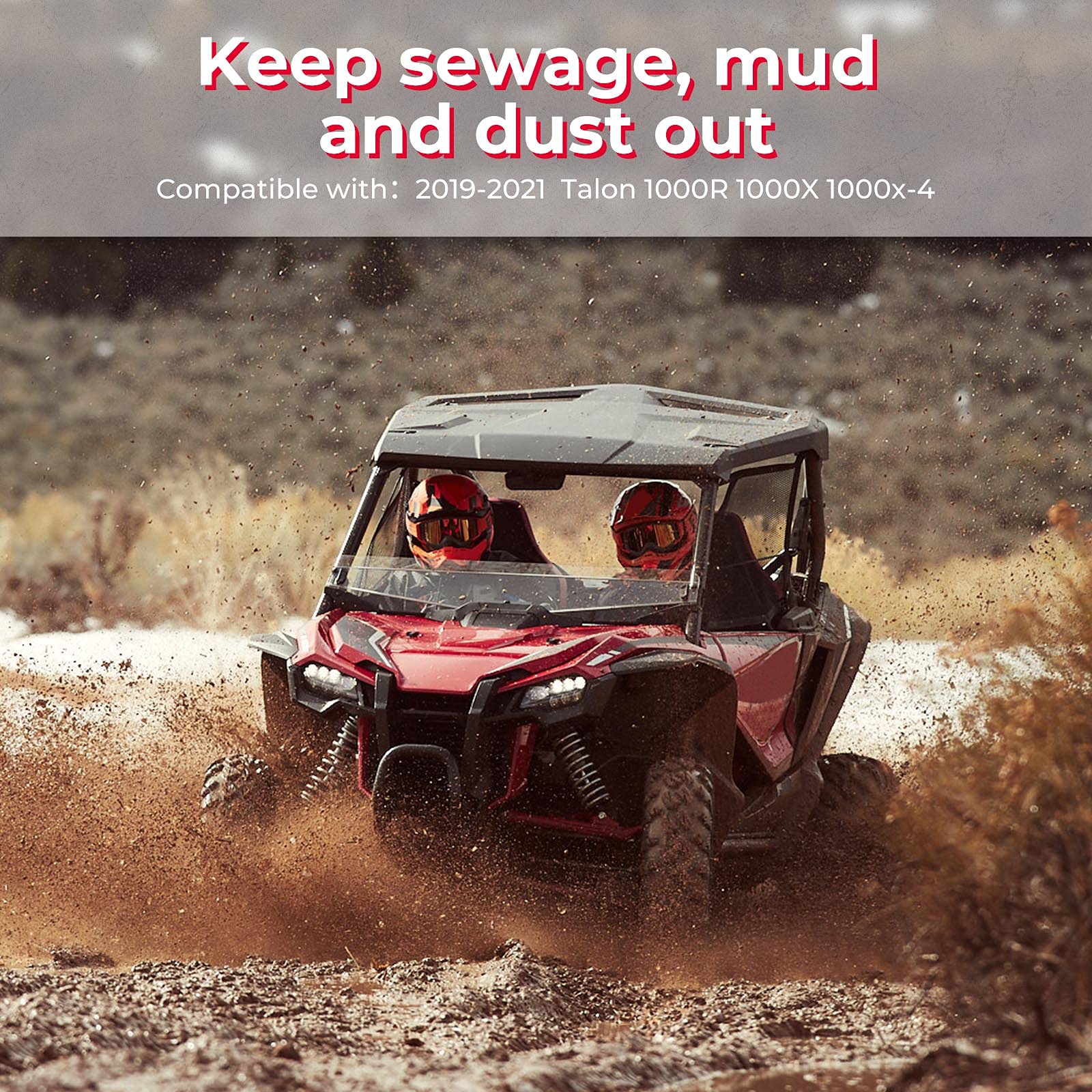 Photo of Mud Guard For Honda Talon 1000R/ 1000X/ 1000X-4 by Kemimoto - Premium for UTVs / Side by Sides