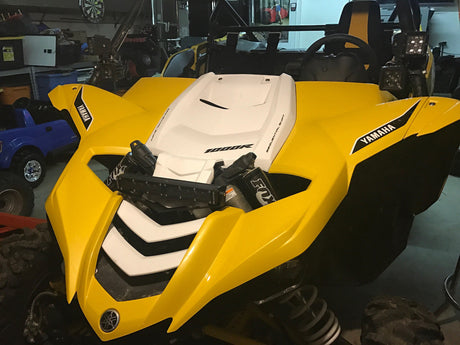 Photo of Yamaha YXZ 1000r 12" Single Row LED Bar Shock Mount by GGLighting - Premium Vehicle Mount for UTVs / Side by Sides