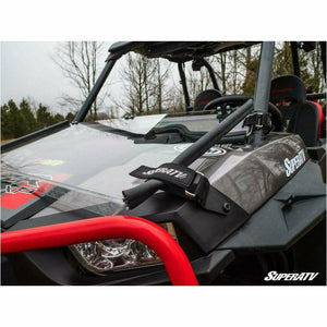 Polaris RZR XP Turbo Scratch Resistant Flip Down Windshield