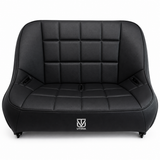 36-inch black vinyl Baja bench seat