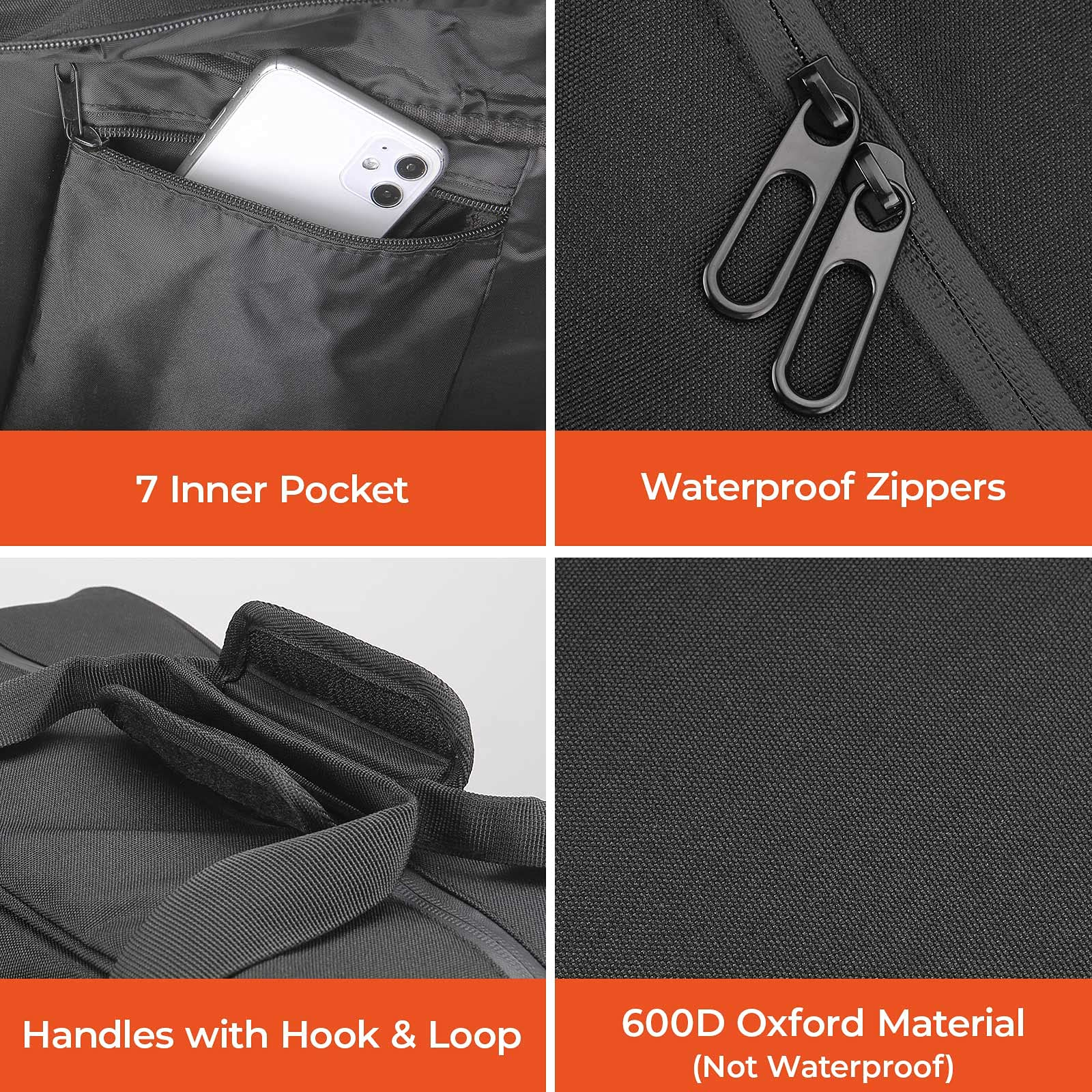 Photo of Motorcycle Saddlebag Liner Bag for Touring Models Street Glide Road by Kemimoto - Premium for UTVs / Side by Sides