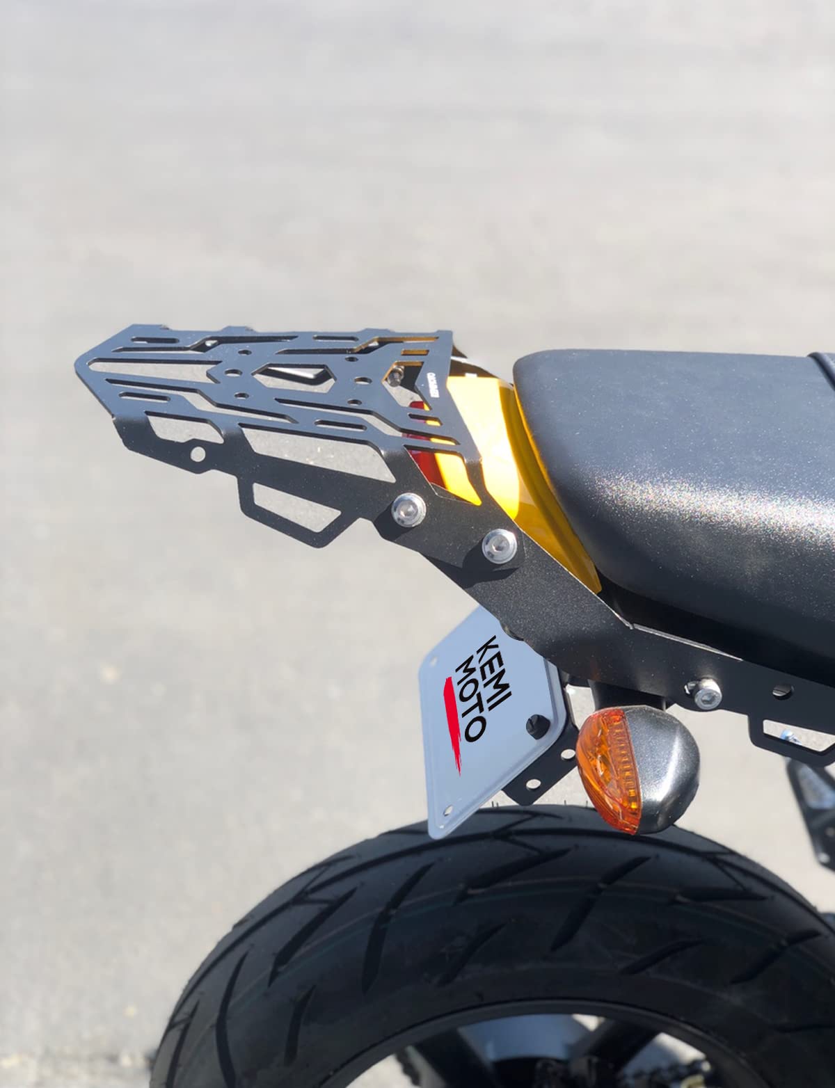 Photo of Rear Rack Luggage Storage Rack Carrier for Grom (2022-2024) by Kemimoto - Premium for UTVs / Side by Sides