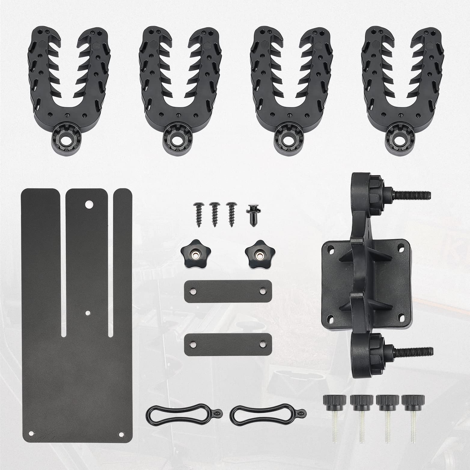 Photo of Gun Holder Rack For Polaris/ Can Am/ Honda/ Kawasaki by Kemimoto - Premium for UTVs / Side by Sides