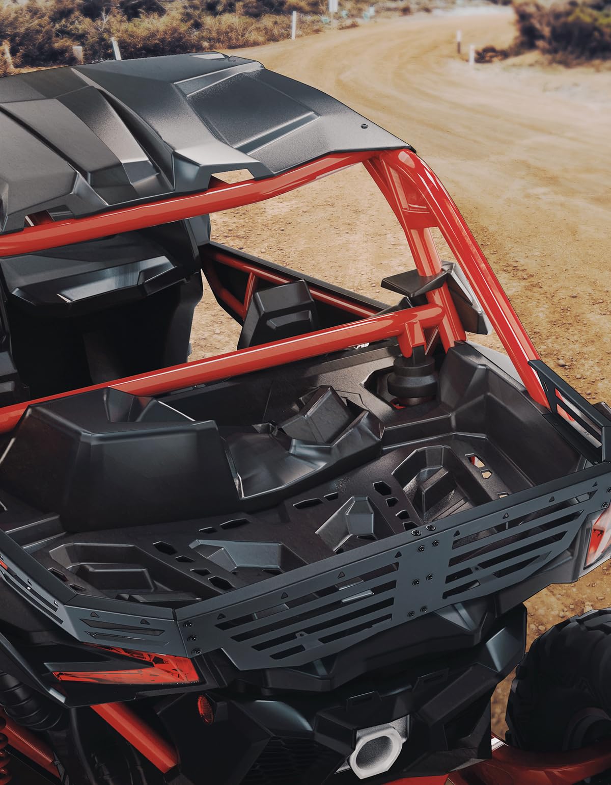 Photo of Rear Cargo Tailgate for Can-Am Maverick X3 / X3 MAX by Kemimoto - Premium for UTVs / Side by Sides