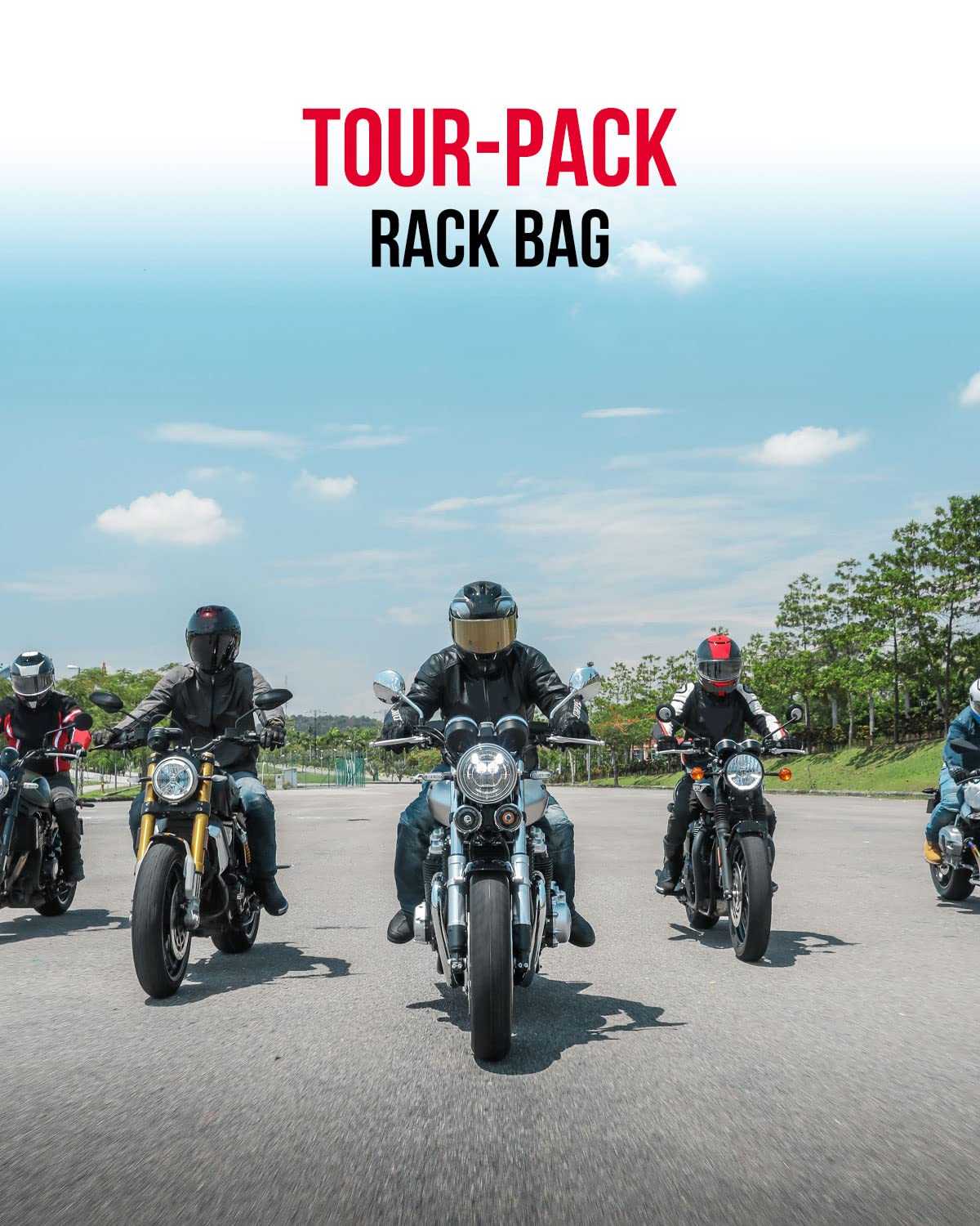 Photo of Motorcycle Luggage Tour-Pack Tail Duffle Bag for Road King Street Glide Road Glide by Kemimoto - Premium for UTVs / Side by Sides