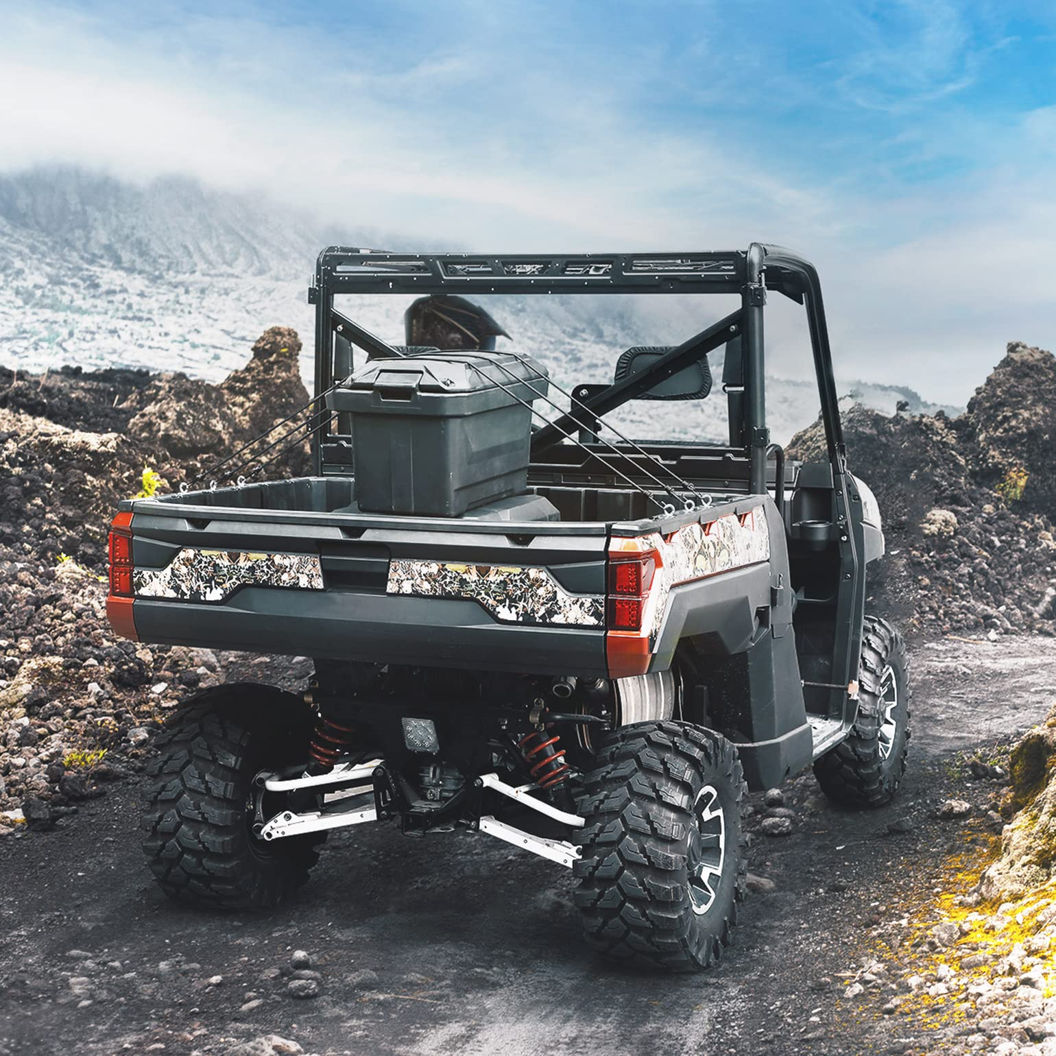 Photo of Tie Down Anchors with 1-7/16" Hole for Ranger/ General (6 Pcs) by Kemimoto - Premium for UTVs / Side by Sides