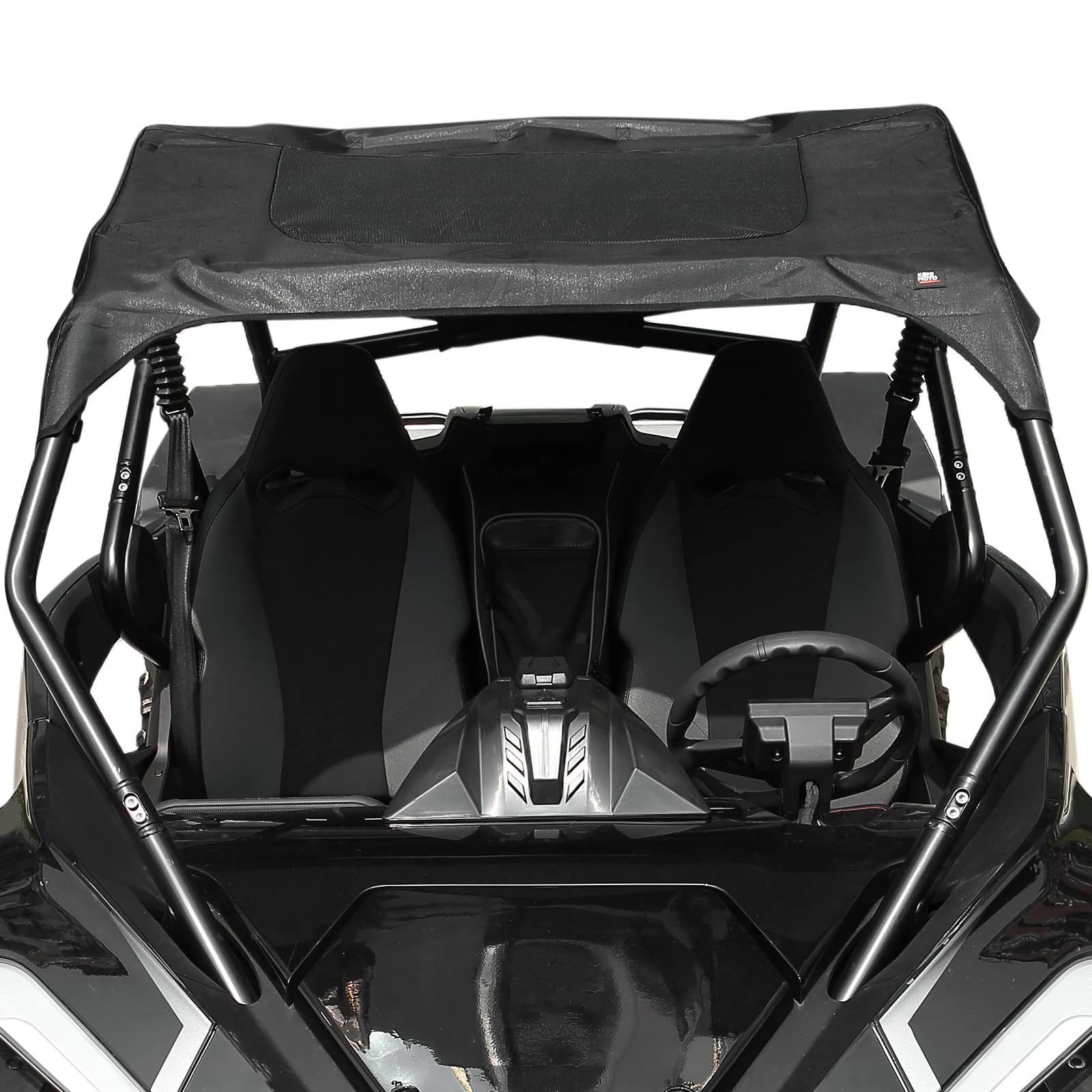 Photo of Ventilated Soft Top with Zipper Design for CFMOTO ZFORCE 950 by Kemimoto - Premium for UTVs / Side by Sides