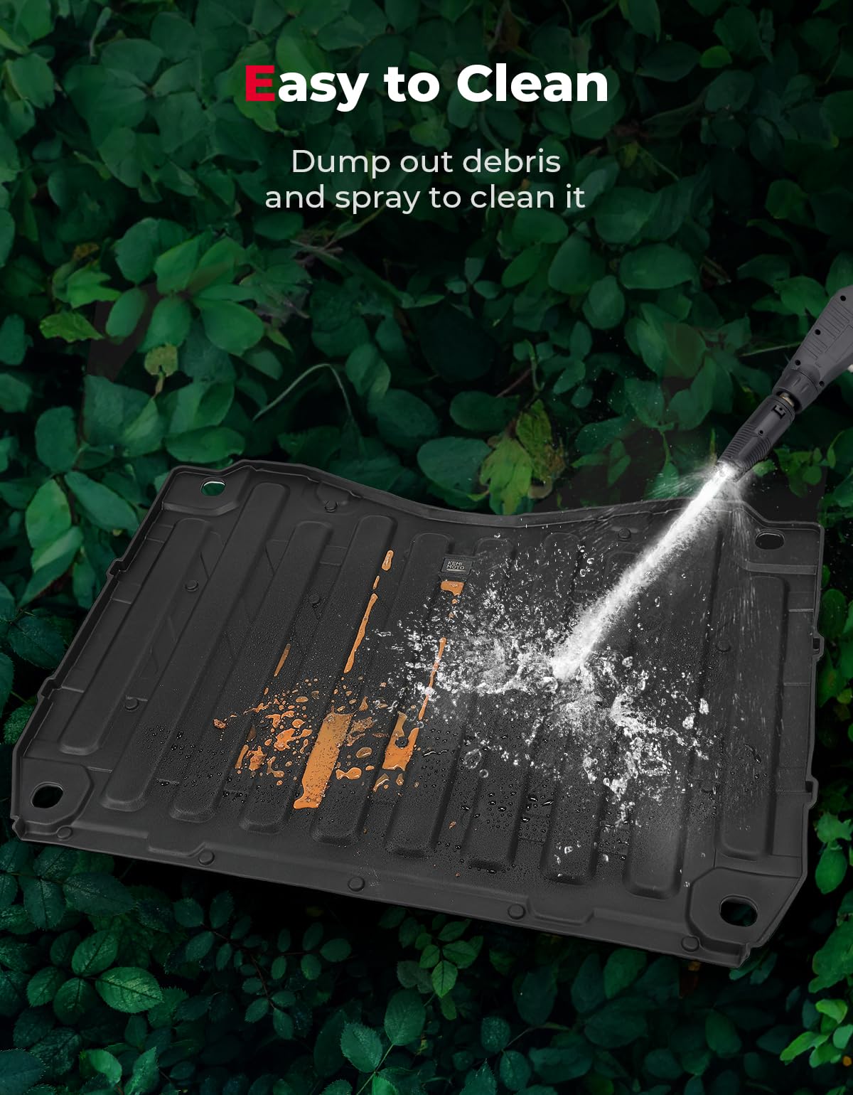 Photo of UTV Bed Liner Mat for Honda Pioneer 1000/ 1000-6 2016-2024 by Kemimoto - Premium for UTVs / Side by Sides