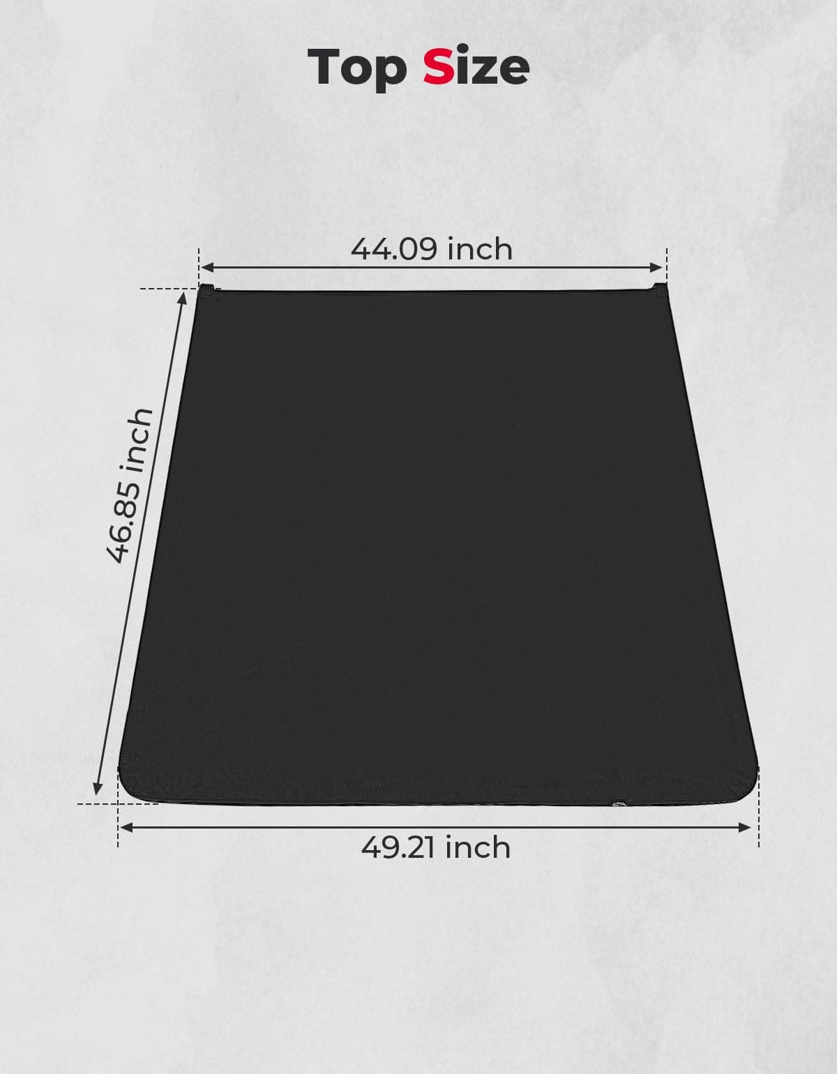 Photo of Tractor Sun Shade Canopy for John Deere Kubota Cub Cadet by Kemimoto - Premium for UTVs / Side by Sides