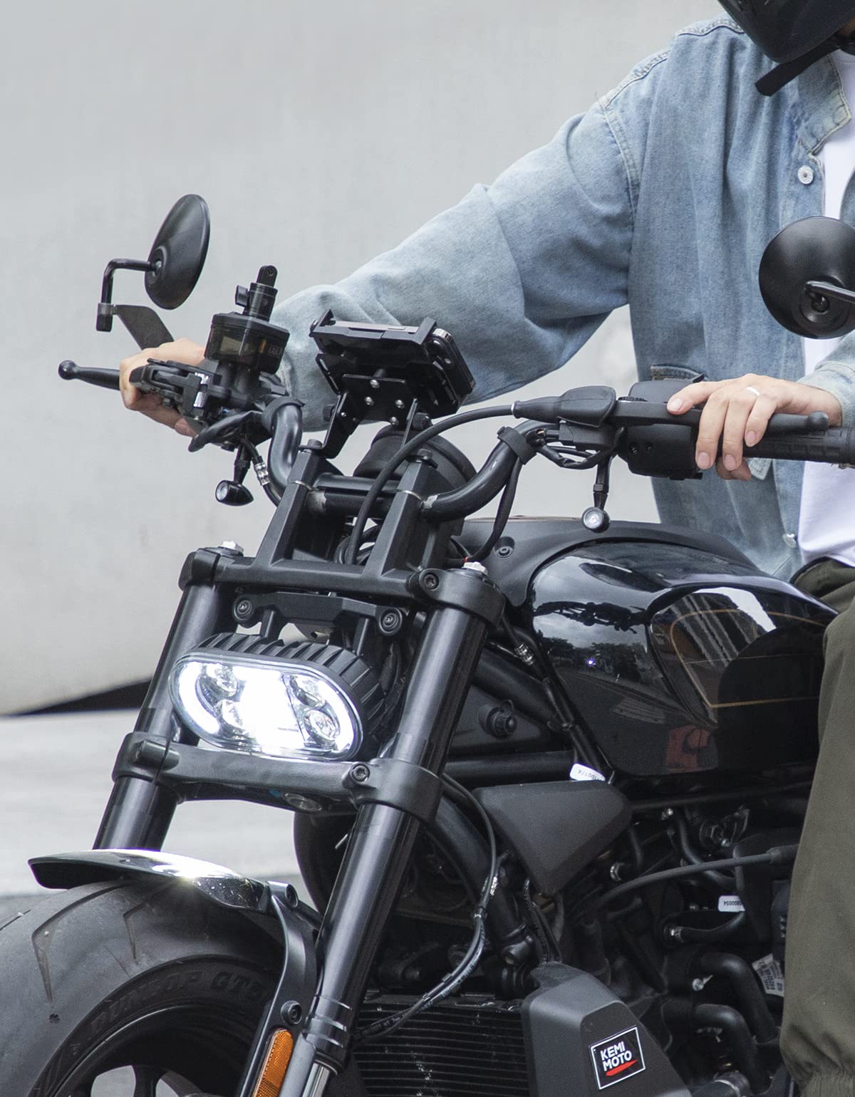 Photo of Magnetic Phone Mount Holder for Sportster S Rh1250 by Kemimoto - Premium for UTVs / Side by Sides