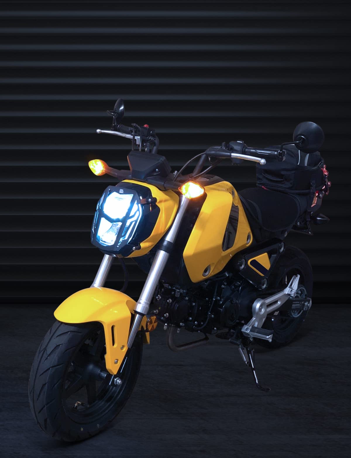 Photo of Kemimoto Front Headlight Cover for GROM MSX125 2022-2024 by Kemimoto - Premium for UTVs / Side by Sides