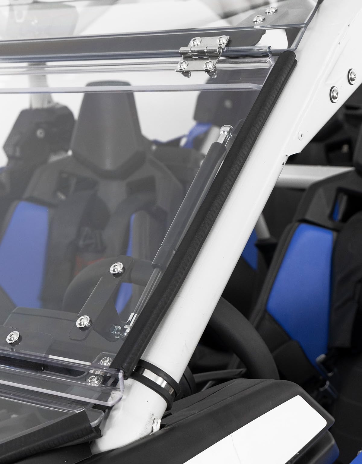 Photo of Upgraded Scratch Resistant Flip Windshield for Can-Am Maverick X3/X3 MAX by Kemimoto - Premium for UTVs / Side by Sides