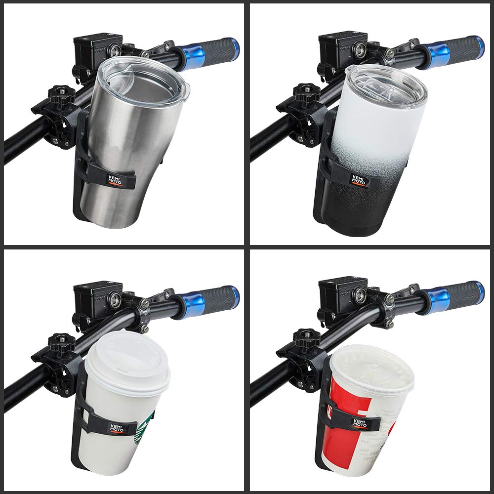 Photo of Universal Cup Holder by Kemimoto - Premium for UTVs / Side by Sides