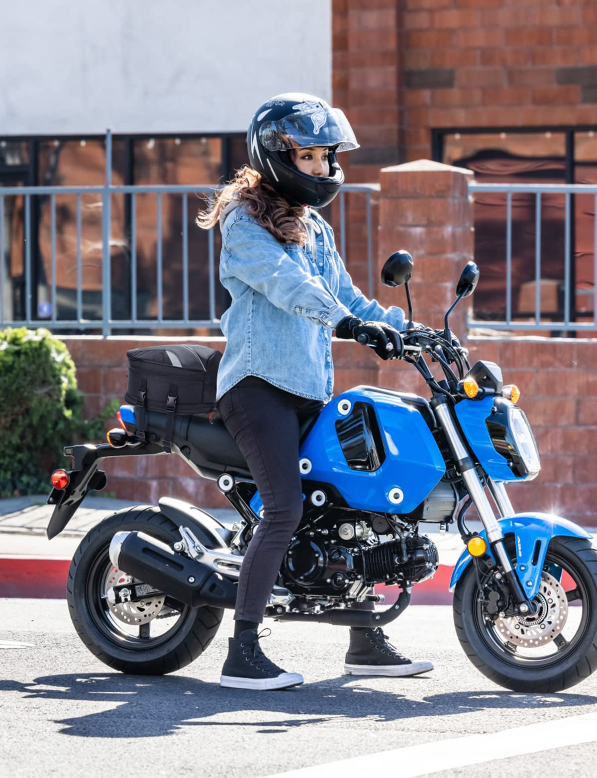Photo of Tail Bags 18 Liters Expandable for Grom 2022-2024 by Kemimoto - Premium for UTVs / Side by Sides