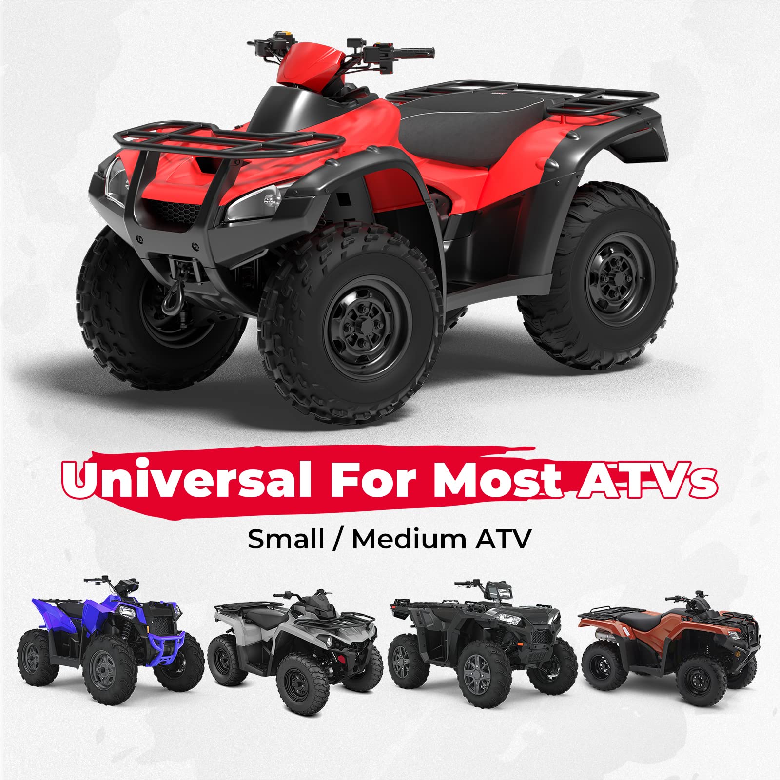 Photo of Upgraded ATV Waterproof Seat Cover 1680D Oxford Cloth by Kemimoto - Premium for UTVs / Side by Sides