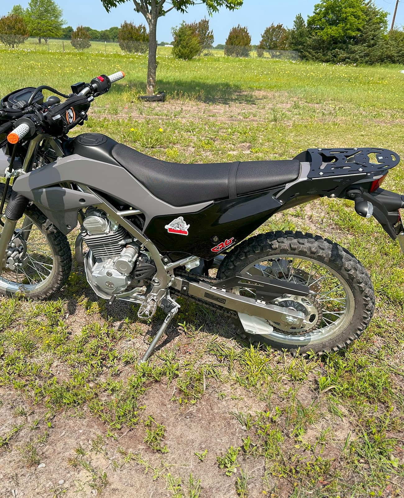 Photo of Rear Rack for KLX230 2019-2023 by Kemimoto - Premium for UTVs / Side by Sides