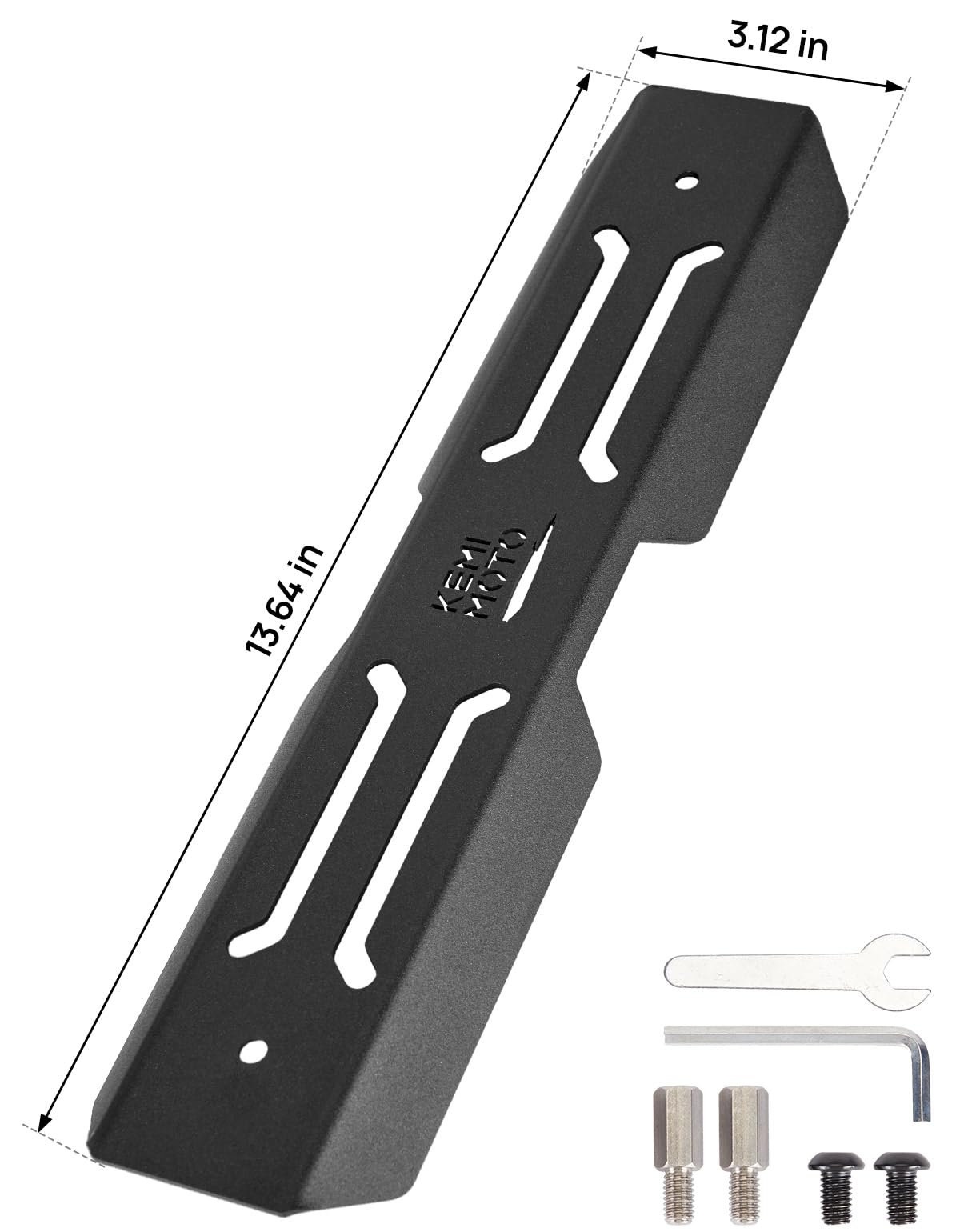 Photo of Metal Exhaust Heat Shield Guard Cover for CT125 by Kemimoto - Premium for UTVs / Side by Sides