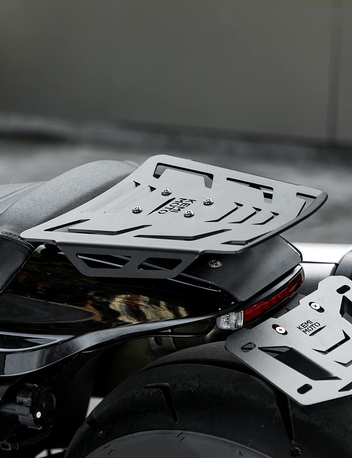 Photo of Motorcycle Rear Luggage Rack for Sportster S RH1250 2021-2025 by Kemimoto - Premium for UTVs / Side by Sides