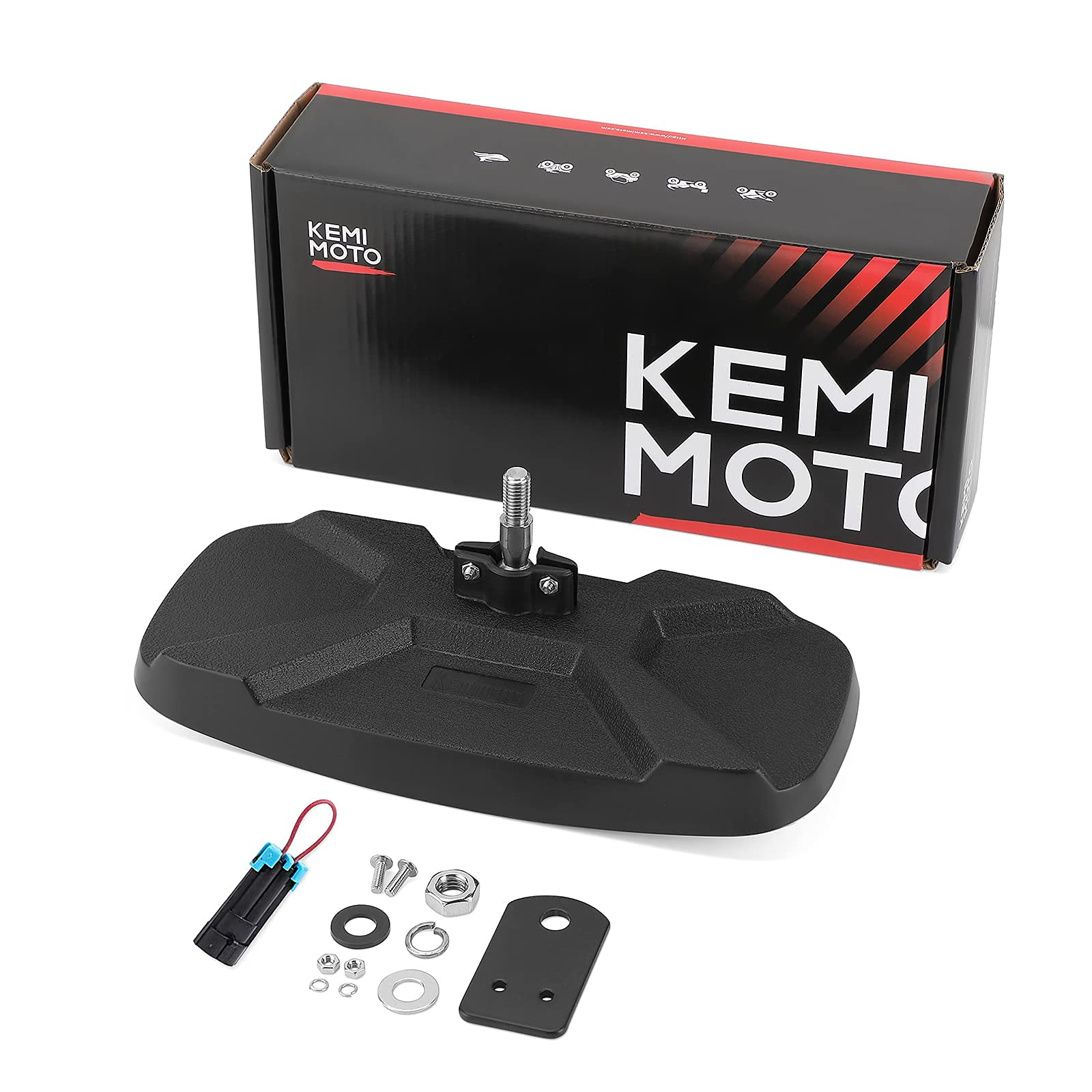 Photo of Rear View Mirror for Polaris Ranger 500 570 900 XP 1000 XP by Kemimoto - Premium for UTVs / Side by Sides