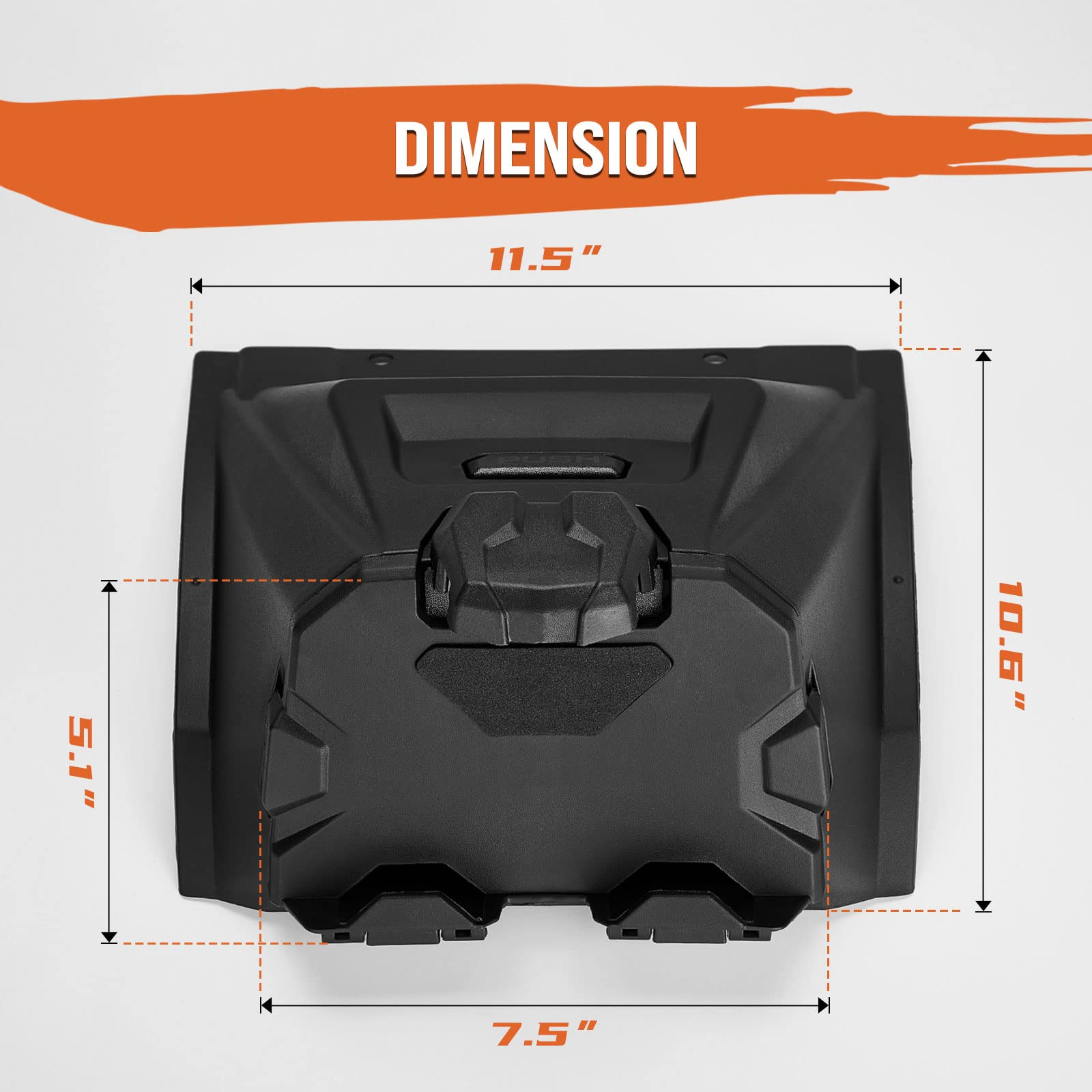 Photo of Electric Device Tablet Holder for Kawasaki Teryx KRX 1000 by Kemimoto - Premium for UTVs / Side by Sides