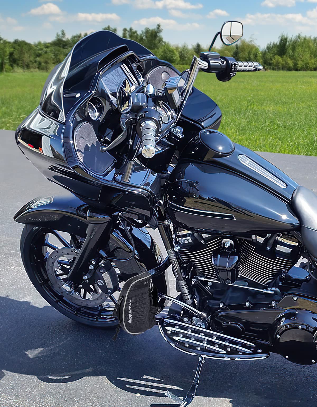 Photo of Motorcycle Leg Warmers for Touring and Trike Models 1980-2024 by Kemimoto - Premium for UTVs / Side by Sides