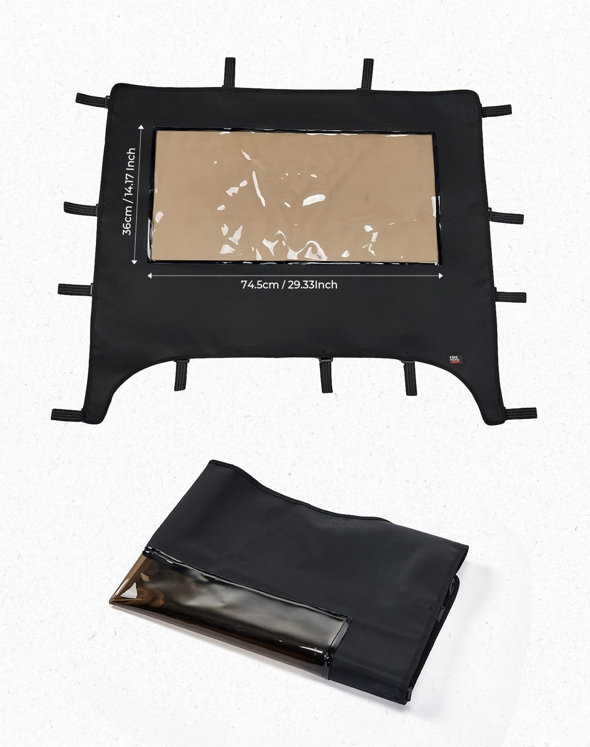 Photo of Soft Canvas Roof for Polaris RZR PRO R 2022-2024 by Kemimoto - Premium for UTVs / Side by Sides