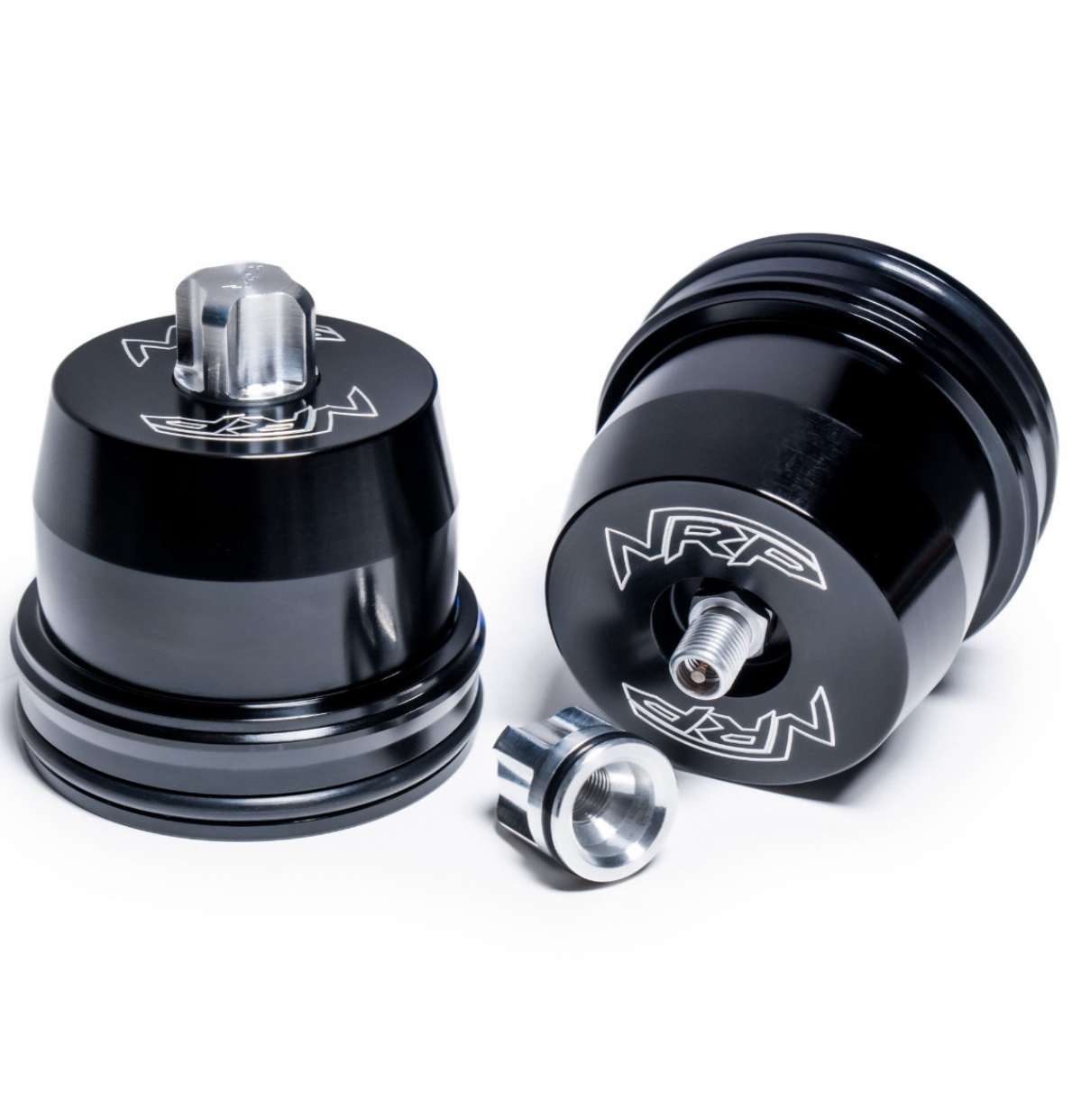 Photo of NRP FOX Gen 2, 2.0" Shock Reservoir HV End Caps by Nitro Racing Parts - Premium Shock Caps for UTVs / Side by Sides